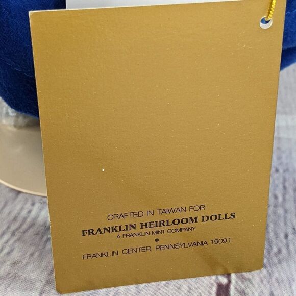 NWT Franklin Mint Heirloom Bonnie Blue Butler Gone With The Wind Porcela… - Picture 11 of 14